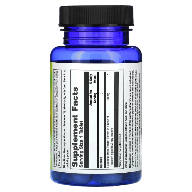 Nature's Life, ликопин, 30 мг, 30 таблеток