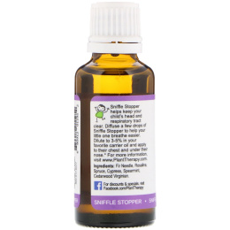 Plant Therapy, KidSafe, 100% чистые эфирные масла, средство против заложенности носа, 1 ж. унц. (30 мл)