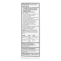 Genexa, Infants 'Pain & Fever, органическая вишня, 59 мл (2 жидк. унц.)