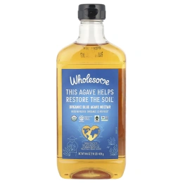 Wholesome Sweeteners, Органический нектар из голубой агавы, 525 г (18,5 унции)