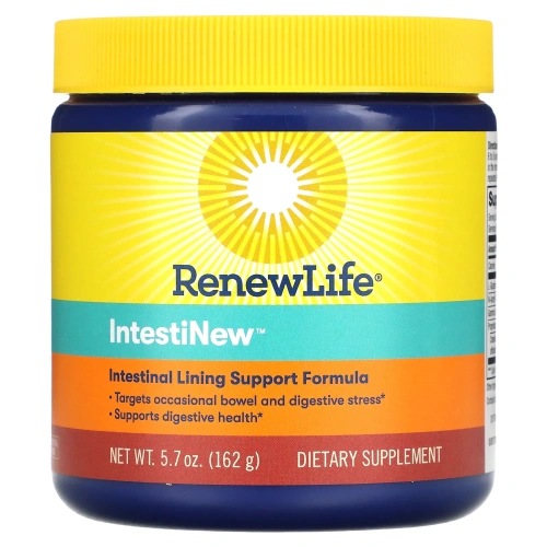 Renew Life, IntestiNew, средство для поддержания слизистой оболочки кишечника, 5.7 унций (162 г)