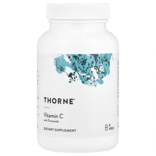 Thorne, витамин C и флавоноиды, 90 капсул