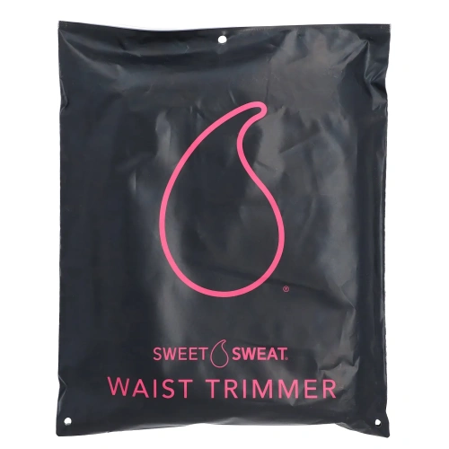 Sports Research, Sweet Sweat, пояс для похудения, большой, черный и розовый, 1 шт.