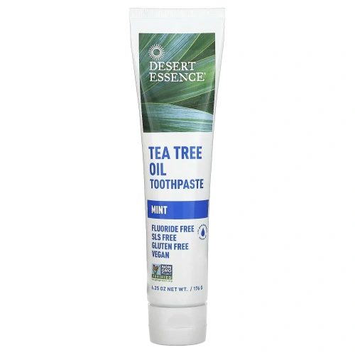Desert Essence, Зубная паста с маслом чайного дерева и мятой, 6,25 унц. (176 г)