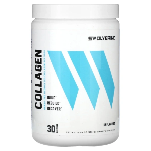 Swolverine, коллаген, без добавок, 300 г (10,58 унции)