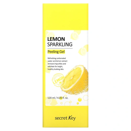 Secret Key, Лимонный игристый гель для пилинга, 4.05 ж. унц.(120 мл)