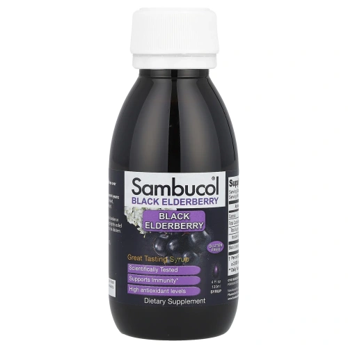 Sambucol, Черная бузины, оригинальная формула, 4 жидк. унц. (120 мл)