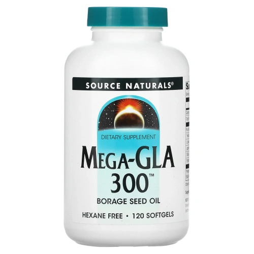 Source Naturals, Мега-ГЛК 300, 120 гелевых капсул