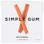 Simply Gum, Жевательная резинка, Натуральная корица, 15 штук