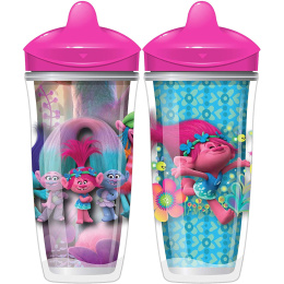 Playtex Baby, Sipsters, Тролли, Возраст 12 месяцев и старше, 2 чашки, По 9 унц. (266 мл) каждая