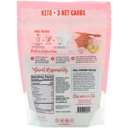 Lakanto, смесь для брауни, подслащенная архатом, без сахара, 275 г (9,7 унции)