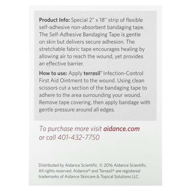 Terrasil, перевязочный материал больничного класса, 1 шт.