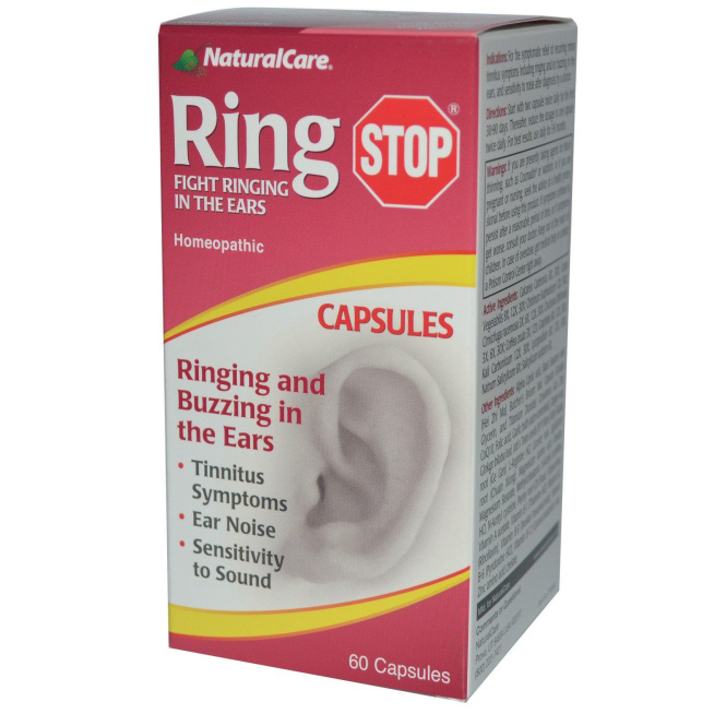 NaturalCare, РингСтоп, 60 капсул