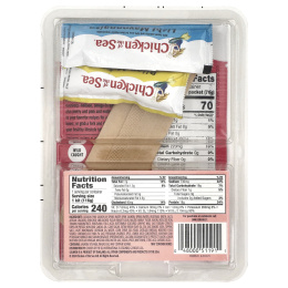 Chicken of the Sea, Packet Up! ™, набор для салата из горбуши, 1 набор, 116 г (4,1 унции)