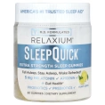 Relaxium, SleepQuick ™, жевательные таблетки повышенной силы, вкусный лимон, 60 жевательных таблеток
