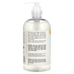 SheaMoisture, Детское средство для душа и шампуня с 100% кокосовым маслом первого отжима с душистым горошком и мурумуру, 13 жидких унций (384 мл)