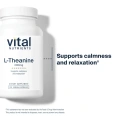 Vital Nutrients, L-теанин, 200 мг, 120 веганских капсул