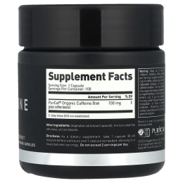 Kaged, Кофеин, 100 мг, 100 растительных капсул