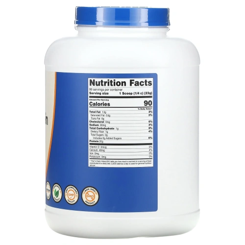 Nutricost, органический рисовый протеин, без добавок, 2268 г (5 фунтов)