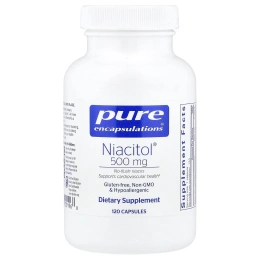 Pure Encapsulations, Niacitol®, 500 mg, 120 Capsules