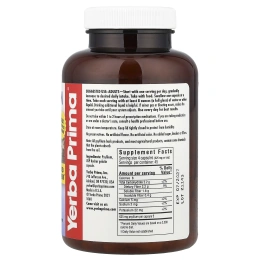 Yerba Prima, Капсулы с шелухой семян подорожника, 625 мг, 180 капсул