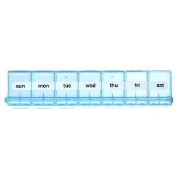Ezy Dose, еженедельный органайзер для таблеток с замком, размер XL, 1 шт., 1 шт.