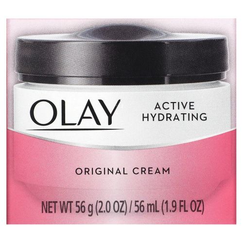 Olay, Active Hydrating, крем, оригинальный, 56 мл (2 жидк. унции)