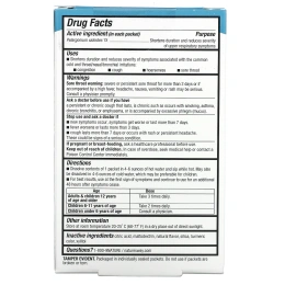 Nature's Way, Umcka, ColdCare, успокаивающий горячий напиток, со вкусом лимона, 10 пакетиков