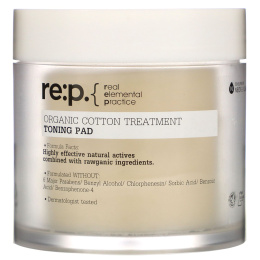 RE:P, Organic Cotton Treatment, Toning Pad, 90 Pads, 4.39 fl oz (130 ml)
