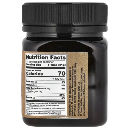 Egmont Honey, Мед манука, необработанный и непастеризованный, 829+ MGO, 250 г (8,82 унции)