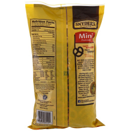 Snyder's, Мини претцели, без содержания жира, 255,2 г (9 oz)
