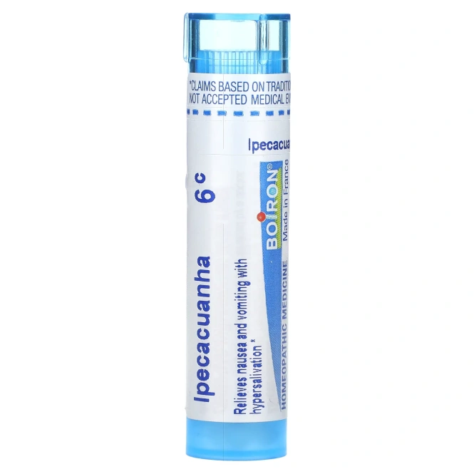 Boiron, Single Remedies, Ипекакуана, 6 C, прибл. 80 гранул