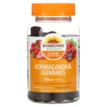 Sundown Naturals, жевательная ашваганда, со вкусом ягодного ассорти, 300 мг, 90 жевательных таблеток (150 мг в 1 жевательной таблетке)