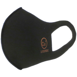 Lozperi, Copper Mask, Adult, Black, 1 Mask