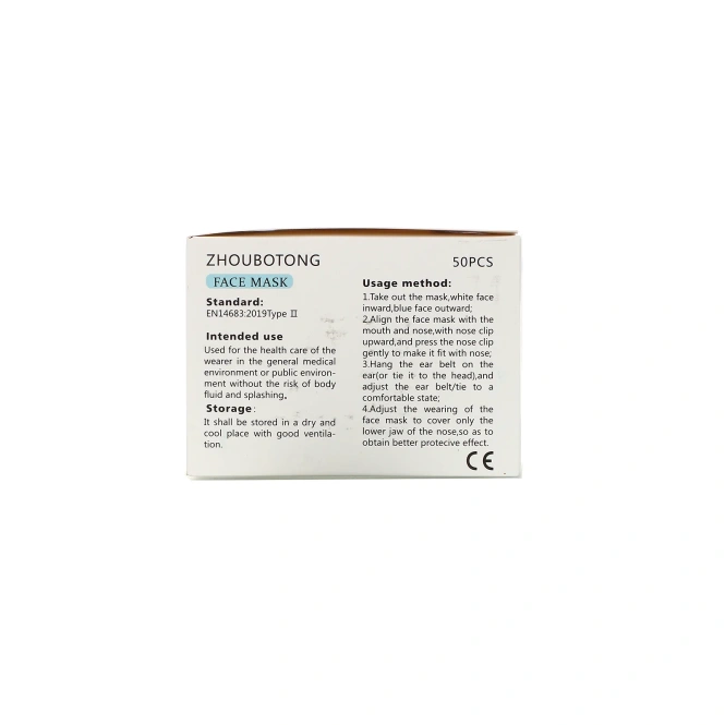 Luseta Beauty, Одноразовая медицинская маска для лица, 50 штук