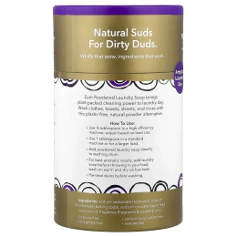 ZUM, Порошковое мыло для стирки, ладан и мирра, 32 унции