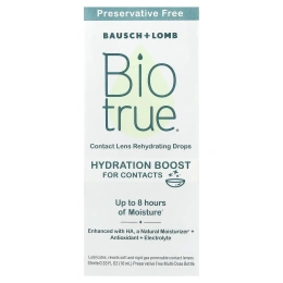 Biotrue, капли для увлажнения контактных линз, 10 мл (0,33 жидк. унции)