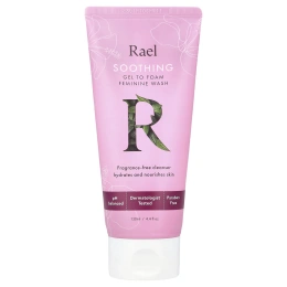 Rael, Soothing Gel To Foam Feminine Wash, без отдушек, 130 мл (4,4 жидк. Унции)