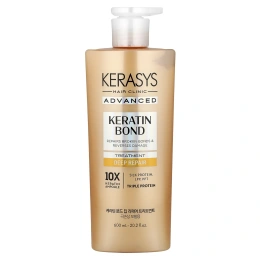 Kerasys, Advanced, Keratin Bond Treatment, глубокое восстановление, 600 мл (20,2 жидк. Унции)