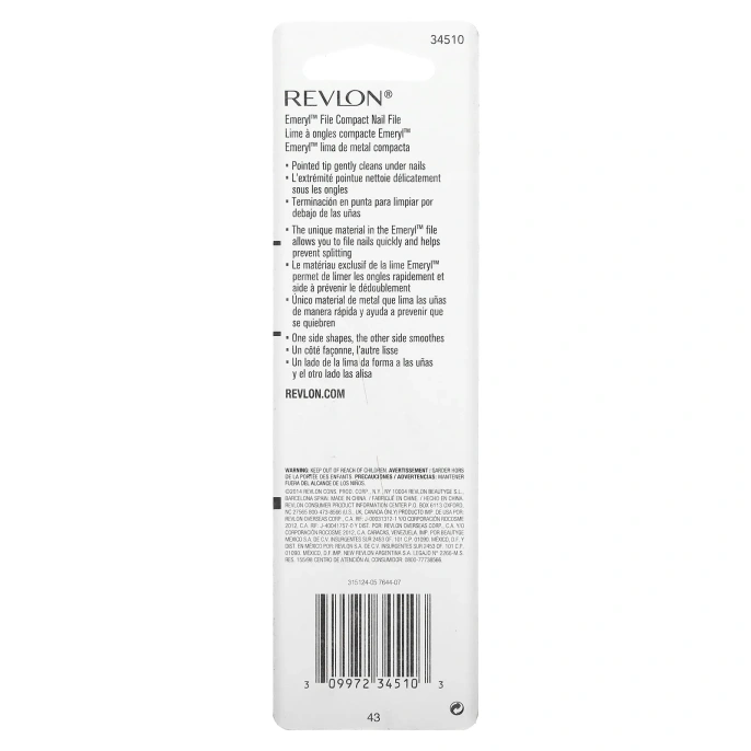 Revlon, Шлифующая пилочка, 1 шт.