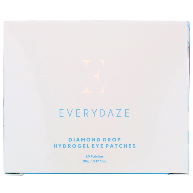 Everydaze, Diamond Drop, Hydrogel Eye Patches, Brightening, 60 Patches, 3.17 fl oz (90 g)