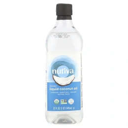 Nutiva, Органическое жидкое кокосовое масло, классическое, 32 жидкие унции (946 мл)