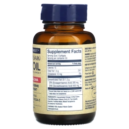 Wiley's Finest, Аляскинский рыбий жир, пренатальная ДГК, 600 мг, 60 рыбных мягких капсул