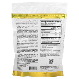 California Gold Nutrition, Superfoods, комбуча в порошке, без добавок, 160 г (5,64 унции)
