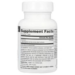 Source Naturals, Гуперзин A, 100 мкг, 60 таблеток