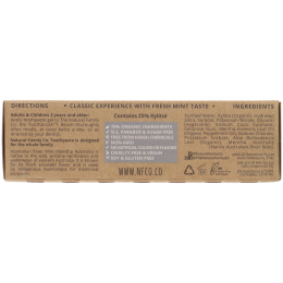 The Natural Family Co., Sensitive & Gentle Natural Toothpaste, Native Rivermint, 3.52 oz (100 g)