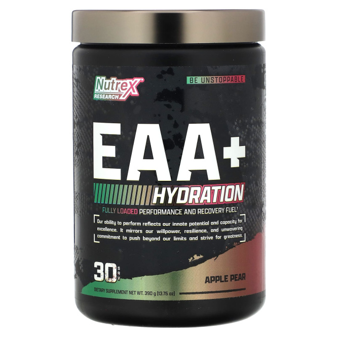 Nutrex Research, EAA + Hydration, яблочная груша, 390 г (13,8 унции)