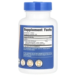 Nutricost, Чеснок, 1000 мг, 240 мягких таблеток