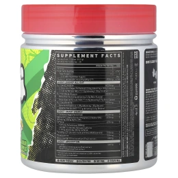 Ghost, Legend® All Out Pre-Workout, Warheads®, кислое зеленое яблоко, 450 г (15,9 унции)