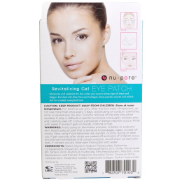 Nu-Pore, Восстанавливающие гелевые полоски, с экстрактом алоэ вера, 4 полоски